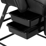 Καρέκλα SuperOrtho  Beauty 1 Black Αισθητικής Μασάζ Φυσικοθεραπείας με ανύψωση πλάτης